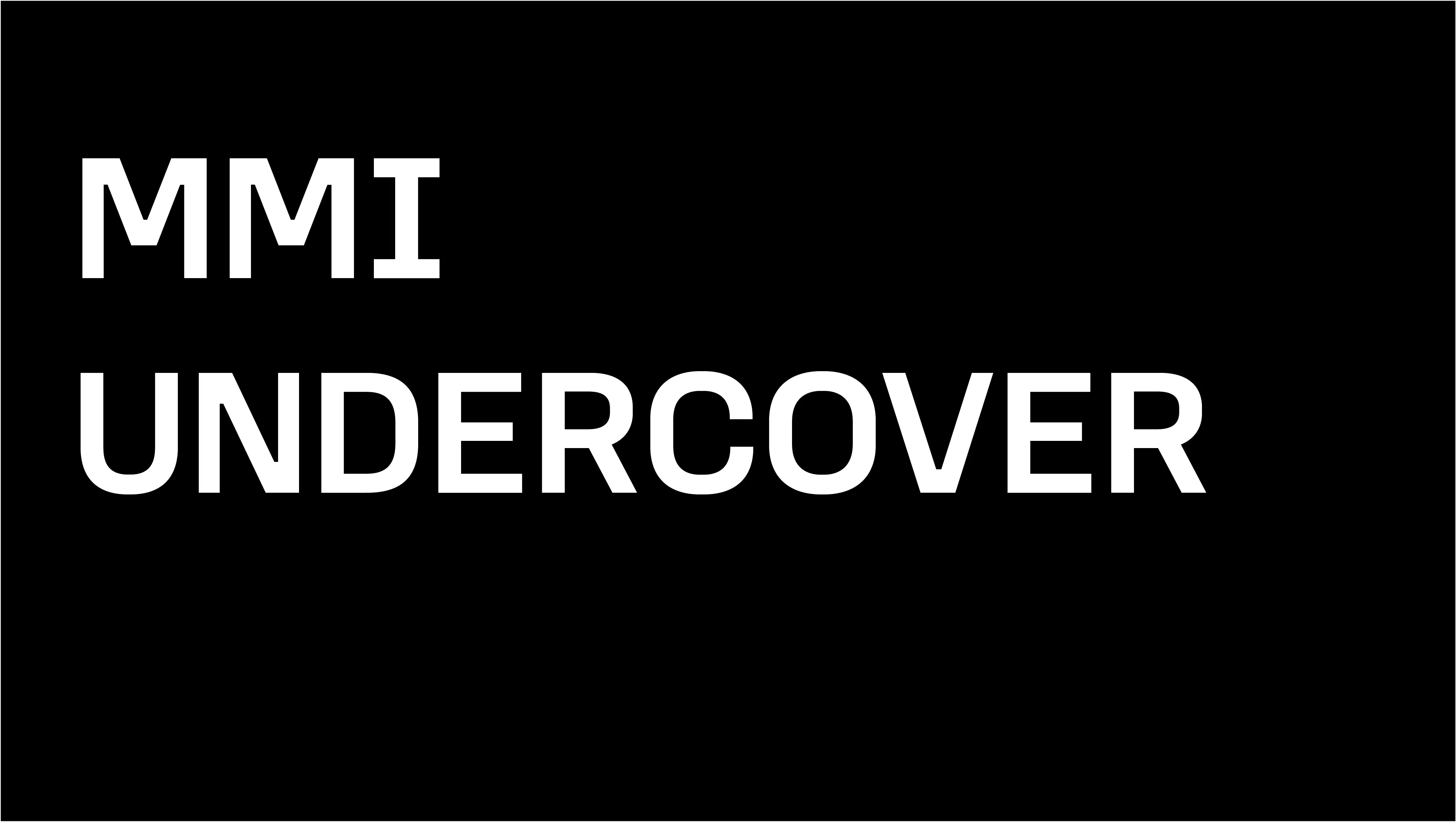 BDE MMI Undercover